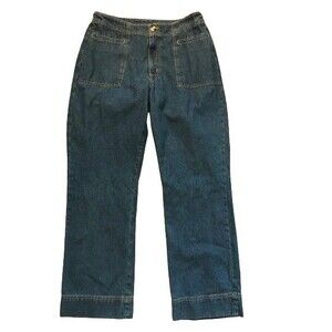 Women's 14W Jeans Mainstreet Blues Wide Leg stretchy waist